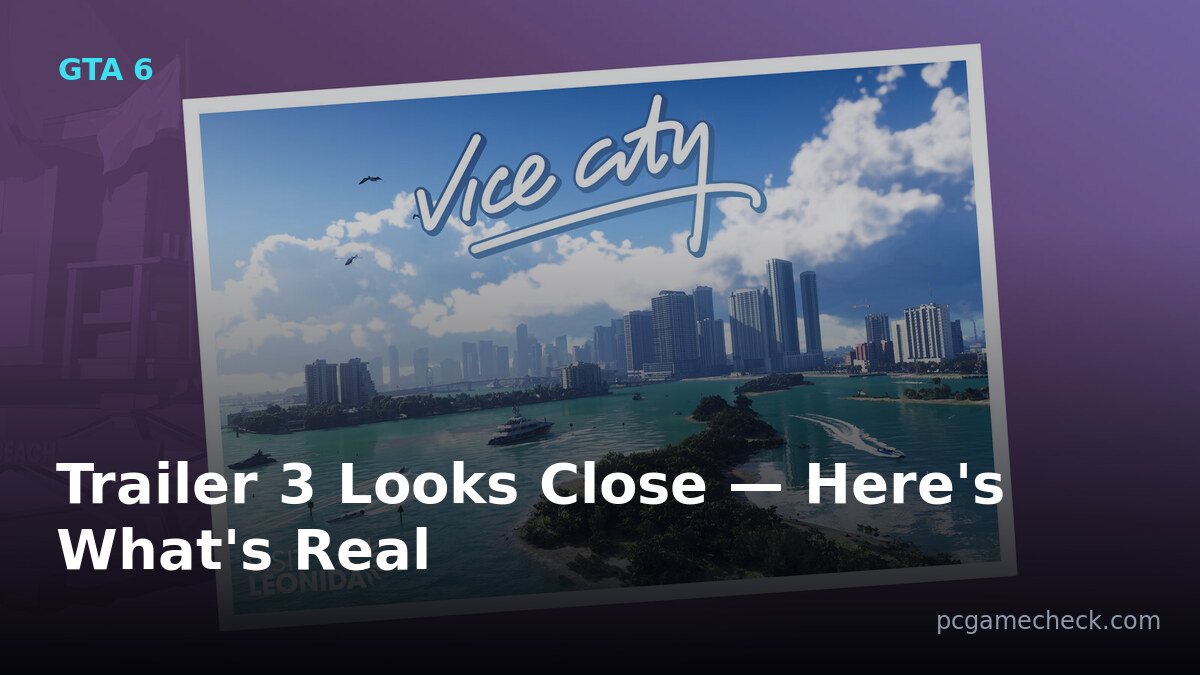 GTA 6 Trailer 3 Looks Close - Here's What's Real